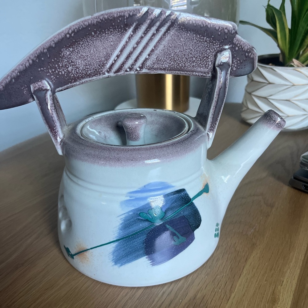 Mark Untener (1948-2022) Pottery teapot